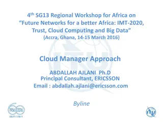 Future Networks in Africa: Cloud Computing and Big Data Workshop Insights