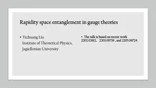Entanglement in Gauge Theories: Recent Insights
