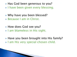 Diving into God's Perspective
