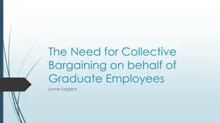 Collective Bargaining for Graduate Employees: Benefits and Challenges
