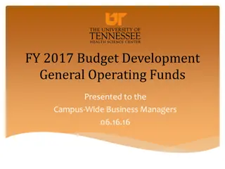 Budget Development and Allocations Overview