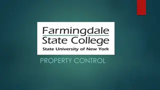 Efficient Property Control Department Overview