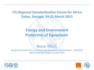 Energy Sustainability and Network Protection Strategies