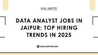 Data Analyst Jobs in Jaipur Top Hiring Trends in 2025
