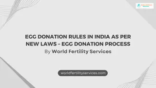 Egg Donation Rules in India | World Fertility Services