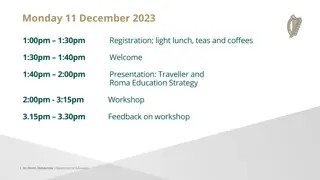 Traveller and Roma Education Strategy Consultation