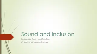 Ecofeminist Perspectives on Sound and Inclusion