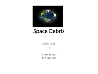 Understanding Space Debris Effects & Data Analysis