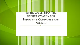 White Label SEO The Secret Weapon for Insurance Companies and Agents