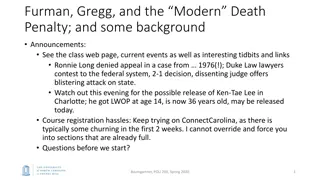 Exploring the Historical Evolution of Death Penalty in America