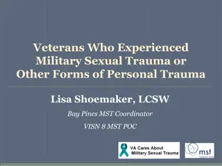 Understanding Military Sexual Trauma in Veterans