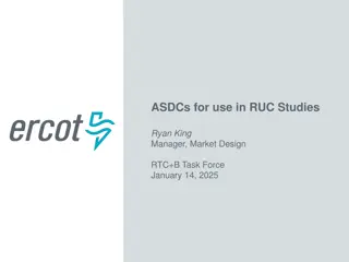 ASDCs for RUC Studies Review & Analysis