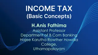 Understanding Income Tax Basics