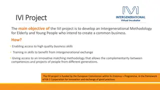 Intergenerational Entrepreneurship Methodology