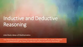 Problem Solving Strategies and Reasoning Concepts