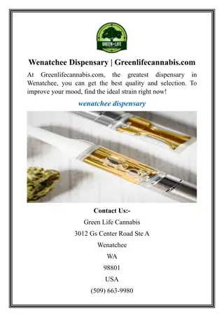 Wenatchee Dispensary  Greenlifecannabis.com