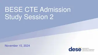 Career Technical Education Programs Overview