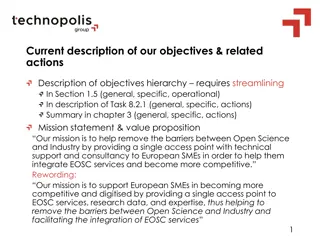 Streamlining Objectives for Enhanced Industry Integration