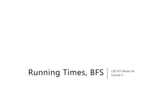 Good Running Times and Graph Theory