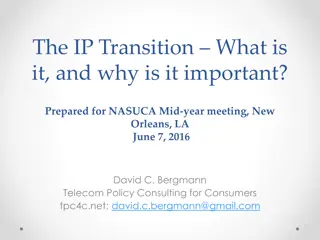 Understanding the Significance of the IP Transition