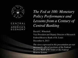 Monetary Policy Evolution Over 100 Years