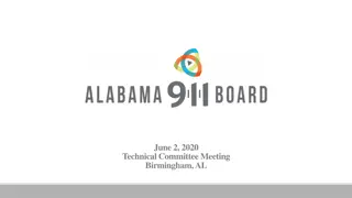 Alabama GIS Project Timeline