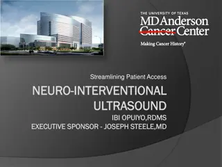 Improving Patient Access in Neuro-Interventional Ultrasound