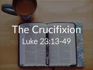 Pilate's Actions in the Trial of Jesus