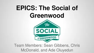 Website Design for The Social of Greenwood