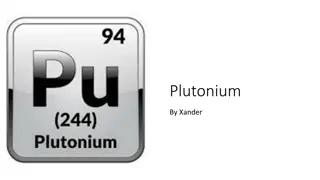 Fascinating Plutonium: Discoveries and Uses