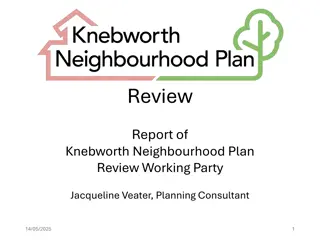 Enhancing Knebworth Neighbourhood Plan for Sustainable Development