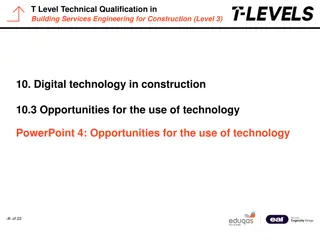 Machine Manufacturing Innovations in Building Services