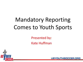 Mandatory Reporting in Youth Sports