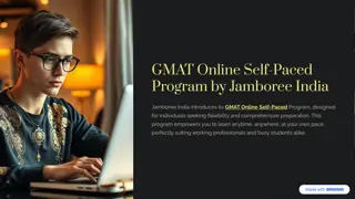 The Strategic Advantage of Self-Paced Online GMAT Focus