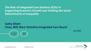Role of Integrated Care Systems (ICSs) in Promoting Health Equity and Economic Growth