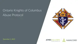 Knights of Columbus Abuse Protocol Overview