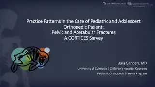 Pediatric Orthopedic Trauma Care Survey