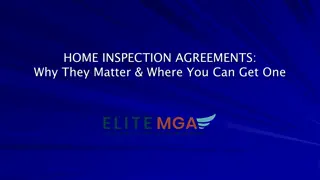 Understanding the Importance of Home Inspection Agreements