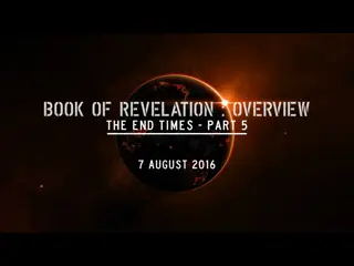 Revelation: Unveiling Biblical Prophecy