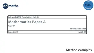 Math Practice Questions and Examples