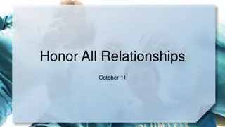Building Integrity in Relationships
