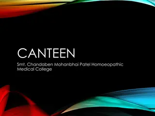 Exploring the Canteen at Smt. Chandaben Mohanbhai Patel Homoeopathic Medical College