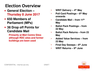 UK General Election 2017 Overview
