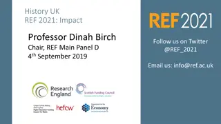 REF 2021 Impact Criteria and Expert Panels