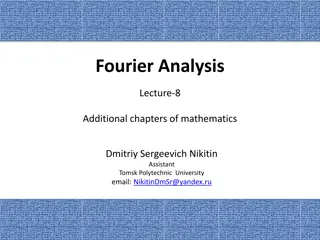 Understanding Fourier Analysis Concepts