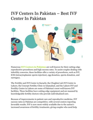 IVF Centers In Pakistan – Best IVF Center In Pakistan