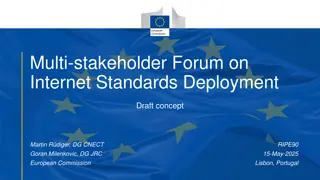 Stakeholder Forum on Internet Standards Deployment