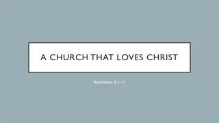 Rekindle Love for Christ: A Call to Remember and Repent