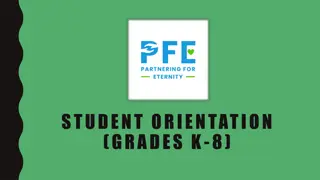 Engaging Student Orientation for Grades K-8