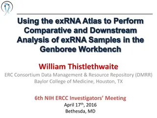 Performing Comparative exRNA Analysis with exRNAAtlas